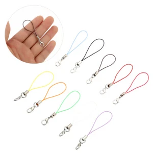 100 Pcs Mobile Phone Rope Jewelry Man Wrist Strap for Lanyards Cell - Photo 1 sur 12