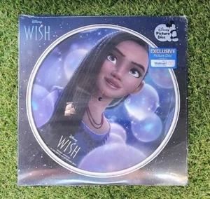 Disney "Wish" Movie Soundtrack Picture Disc NEW SEALED Vinyl Record - See Photos - Imagen 1 de 3