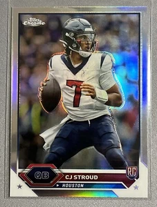 2024 Topps Composite CJ Stroud Topps Chrome Refractor Rookie SP Texans #2 - Picture 1 of 7