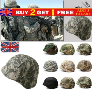 FOR ARMY HELMET COVER CLOTH HATS FOR USA UK M88 REPLICA COMBAT Camouflage CAP - Picture 1 of 16