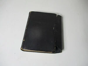 HOLY BIBLE OLD  & NEW TESTEMENTS ORIGINAL TONGUES 1869 AMERICAN BIBLE SOCIETY - Picture 1 of 11