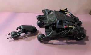 Batman Dark Knight Stealth Launch Batmobile with Bat-Pod (2008 Mattel) - Picture 1 of 10