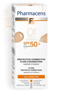 Pharmaceris F 01 Base Líquida Correctiva Protectora Marfil FPS 50+ 30 ml - Imagen 1 de 1
