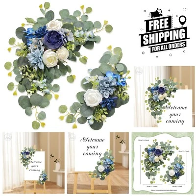 Versatile Artificial Flower Swags - Perfect for Wedding Signs and Decorations - Image 1 of 4