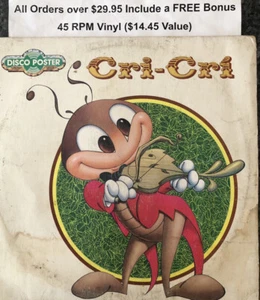 Cri Cri-Disco Poster-33 RPM RCA-FREE Shipping in USA-NEW Arrival - Bild 1 von 6