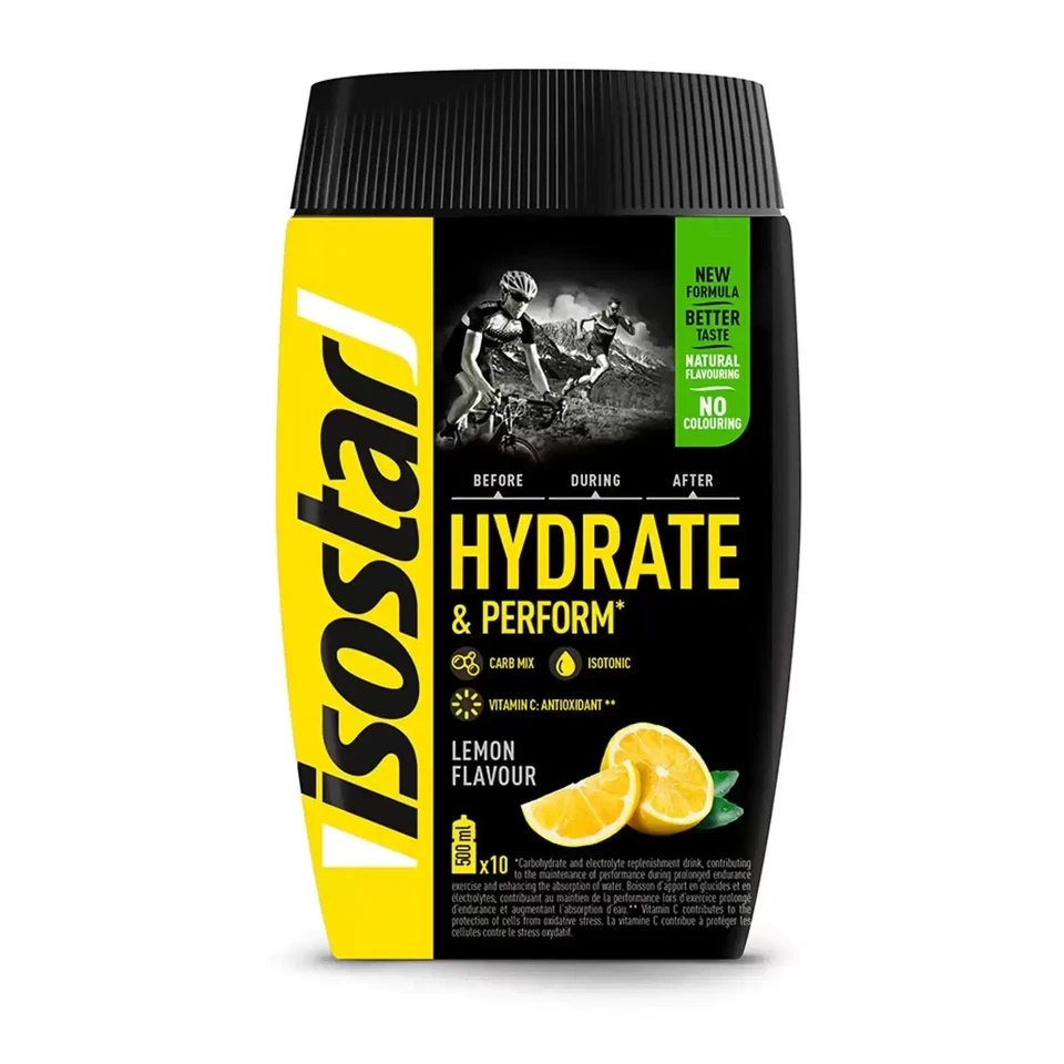 ISOSTAR HYDRATE & PERFORM VIT C ISOTONIC ELECTROLYTE 400G LEMON