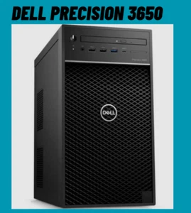 Dell precision 3650 Desktop I9-11900KF 64GB DDR4 2TB M.2 SSD Windows 11 WiFi - Picture 1 of 7