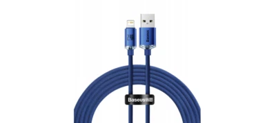 Baseus USB to Lightning Cable 2meter 2.4A Charging 480Mbs Data Transmission - Image 1 of 4