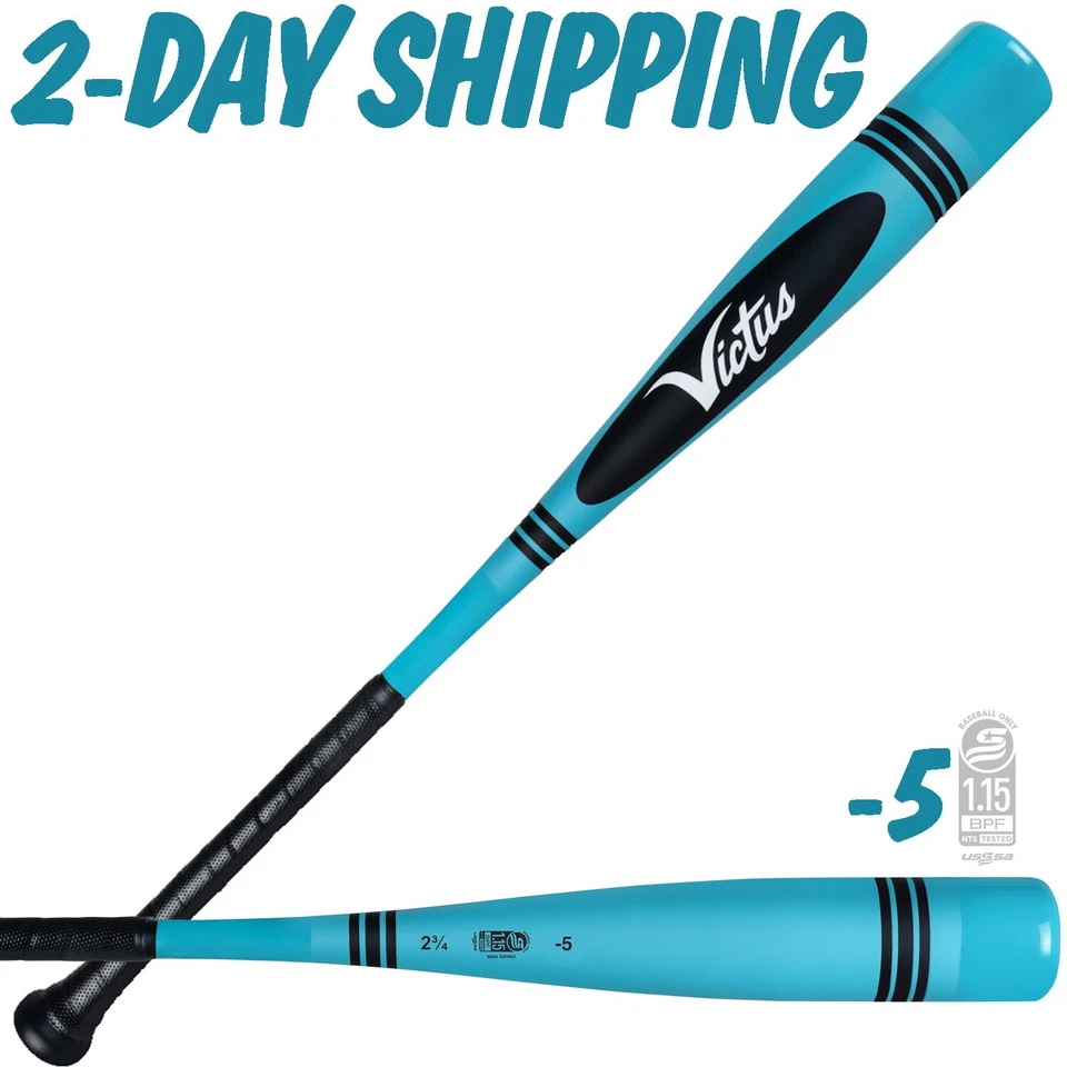 Victus VIBE BLUE CRAYON 31" / 26 oz USSSA Travel Ball Bat VSBVIB5C  *2-DAY SHIP - Image 1 of 1