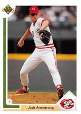 1991 Upper Deck #373 Jack Armstrong Reds