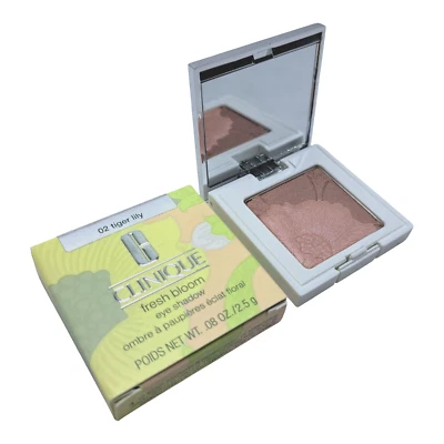 Clinique Fresh Bloom Eye Shadow 02 TIGER LILY Bronze Pink .08 OZ / 2.5 G Rare - Image 1 of 4