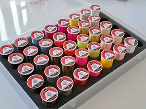 UTC Ultra Thread 70 Denier Fly Tying Thin Waxed Flat Jig Wrapping All Colors - Picture 1 of 37
