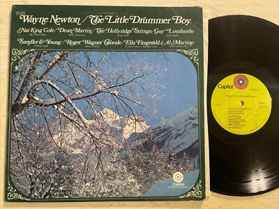Wayne Newton The Little Drummer Boy + Various Christmas LP Capitol Stereo VG+!!! - Image 1 of 4
