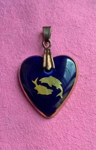 TOLLES PORZELLAN HERZ VON LIMOGES - IDEALES GESCHENK MUTTERTAG - Bild 1 von 5