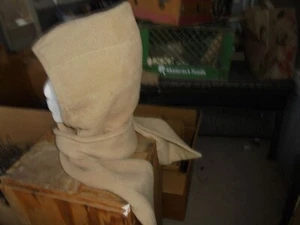 HELLBRAUNE POLARFLEECE WARME WINTERKAPUZE MIT ANGENÄHTEM SCHAL med - Bild 1 von 4