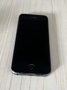 Apple iPhone 5 - Noir & Ardoise - Afficheur HS - Peut-être Bloqué iCloud (449) - Photo 1/8