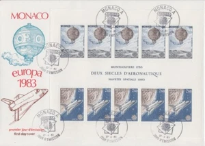 Europa CEPT  1983  -  4 Block als FDC - Bild 1 von 4