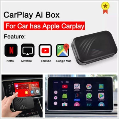 For Apple Carplay Android TV Box Multimedia 2+32GB Quad-Core For Carplay Ai Box - Image 1 of 4