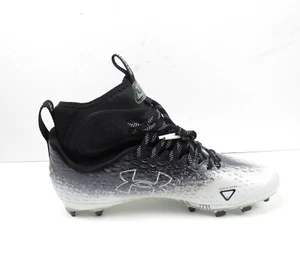 Under Armour Spotlight LUX MC 2.0 White & Black Football Cleats Mens - Picture 1 of 8