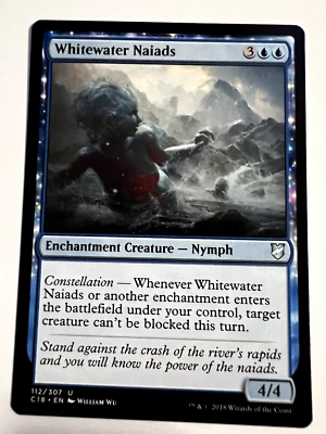 MTG Magic The Gathering Commander 2018 Whitewater Naiads Uncommon LP - Image 1 of 2