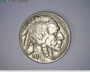 1937 buffalo nickel (53-311 11m3) - Picture 1 of 2