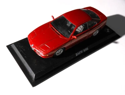 MODELLO AUTO DIE CAST DEL PRADO SCALA 1/43 BMW 850i ROSSO - Immagine 1 di 2