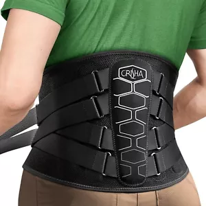 back support brace lower lumbar belt - Picture 1 of 5