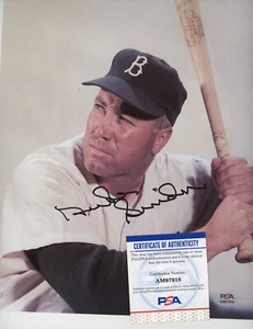 Duke Snider Autographed 9x12 Awesome Magazine Page!!...PSA Authenticated!! - Picture 1 of 1