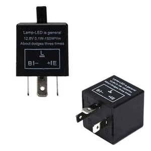 CF14 3 Pin Adjust 12V LED Flasher Relay Car Turn Signal Indicator Blinke Lig-b - Picture 1 of 6