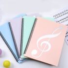 A4 Music Book Clip Flexible Pages Piano Score Folder for Easy Page Turning