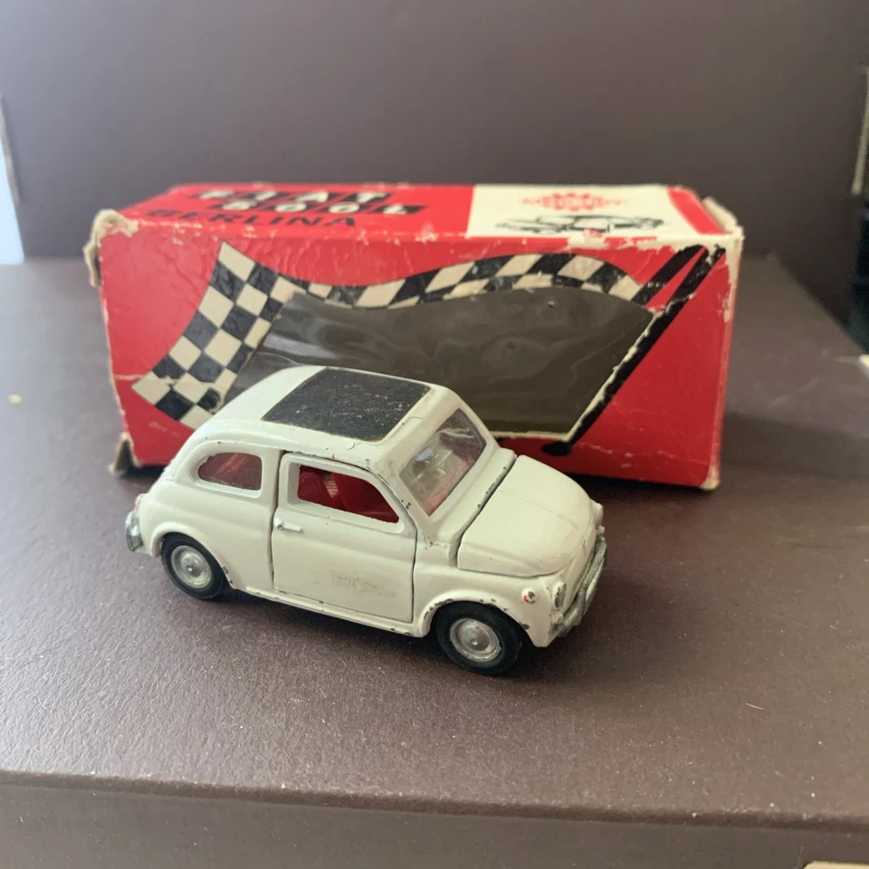 MERCURY 1/43 FIAT 500 BIANCA CON BOX ORIG - Immagine 1 di 4
