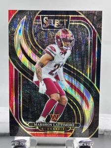 2024 Panini Select Marshon Lattimore Red and Black Prizm Shock #181 - Bild 1 von 2