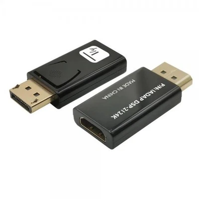 Techly Adattatore Convertitore da DisplayPort DP 1.2 a HDMI 4K 60Hz Nero - Immagine 1 di 4