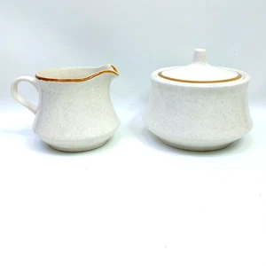 Cuenco de azúcar de colección (tiene grietas) con tapa crema Japón congelador para horno apto para lavavajillas - Imagen 1 de 9