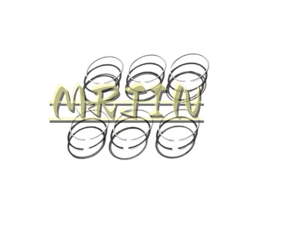 6pcs Piston Rings Set STD For Porsche Boxster Cayman 986 987 2.5 2.7 H6 M96 M97 - Image 1 of 4