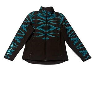 Ariat Southwestern Softshelljacke Damen braun und türkis Größe M - Bild 1 von 7