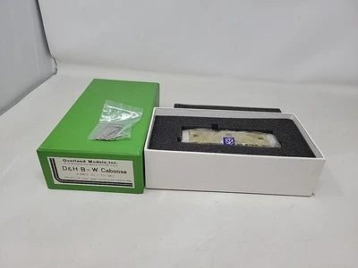 Overland Models Brass OMI-3870 HO D&H Delaware Hudson Bay Window Caboose NOS - Image 1 of 4