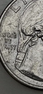 2022 P 25 Cent Us Coin Maya Angelou Error Missing Letters - Picture 1 of 3