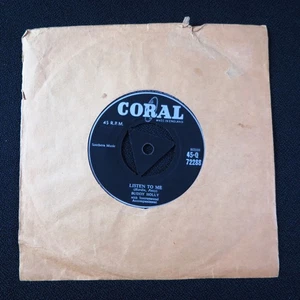 Buddy Holly Listen To Me 7" single - Picture 1 of 6