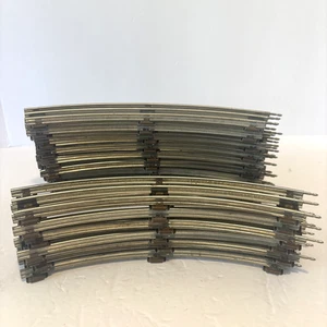 Vintage Lionel Train Spur O27 Spur 3-Schienen 9" gebogen Konvolut 16 Stück Nachkrieg - Bild 1 von 5