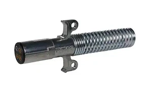 Phillips Lighting Plug - 4 Pin, with Cable Guard, Zinc Die-Cast 15-430 - Picture 1 of 5