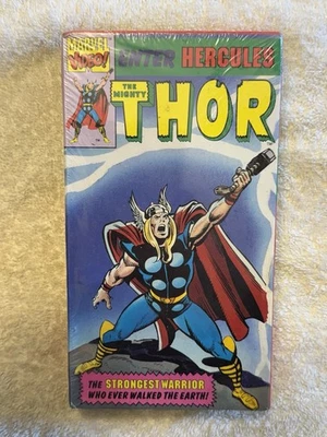 Marvel Super Heroes VHS: "The Mighty Thor" Enter Hercules 1991 RARE NEW SEALED - Image 1 of 4
