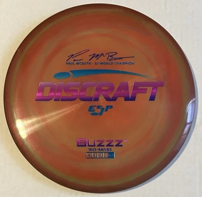 New Discraft ESP Buzzz Paul McBeth 5x World Champ Disc Golf Midrange - Image 1 of 2