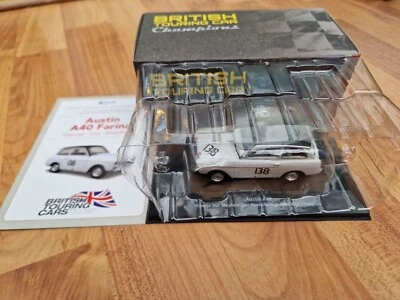 ATLAS BRITISH TOURING CAR CHAMPIONS 1/43 AUSTIN A40 GEORGE SHEPHERD 1960 BTCC - Image 1 of 3