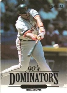 1993 Donruss 90er Dominators #1 von 10 Cecil Fielder Detroit Tigers Baseballkarte - Bild 1 von 2