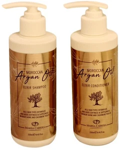 Set- Moroccan Argan Oil Elixir Shampoo & Conditioner - Moisturizing 250 ml. each - Picture 1 of 2