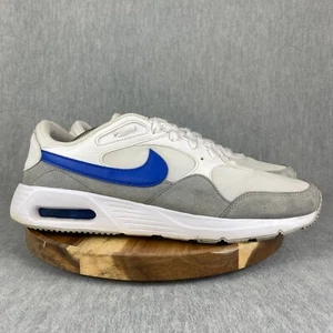 Nike Air Max SC Shoes Mens Size 12 White Game Royal Sneakers Low Athletic - Picture 1 of 10