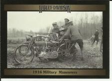 "Harley-Davidson" Series 3 - card #209 - 1916 Military Maneuvers