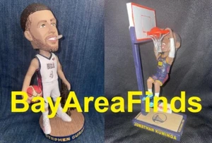 2024 Golden State Warriors Jonathan Kuminga Stephen Curry USA Bobblehead SGA GSW - Picture 1 of 5