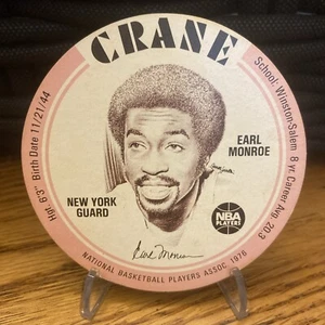 1976 MSA Crane Potato Chips Earl Monroe - Picture 1 of 2